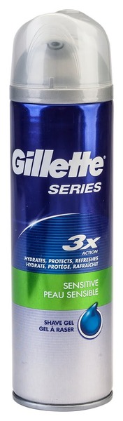 Gillette Male Series Gel Sensitive barbergel 200 ml