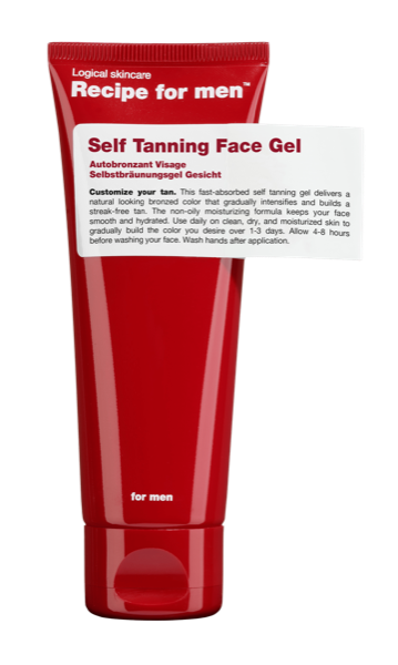 Recipe for Men Self Tanning Face Gel til ansigtet
