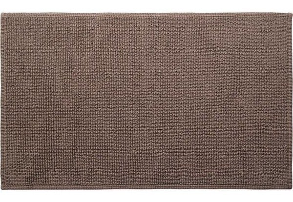 Magasin Collection Stonewashed bademåtte i taupegrå bomuld