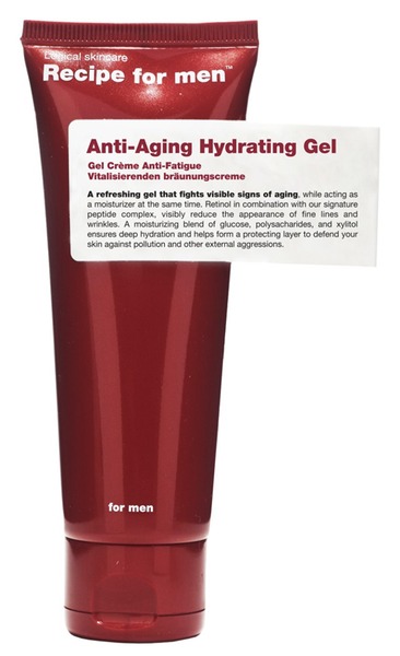 Recipe For Men Anti-Aging Hydrating Gel 75 ml