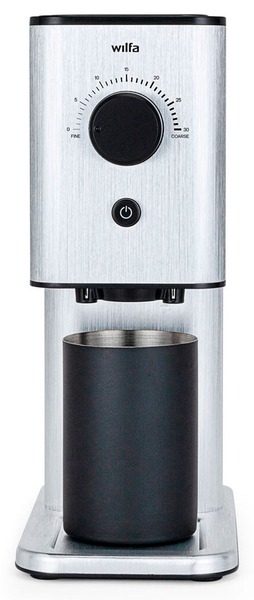 Wilfa Zense Alux CG3AB-125 kaffekværn i børstet aluminium
