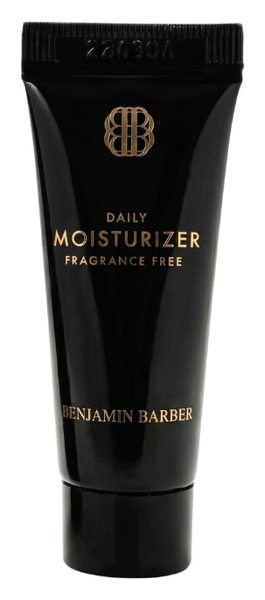 Benjamin Barber Daily Moisturizer Travel Size i lille sort tube