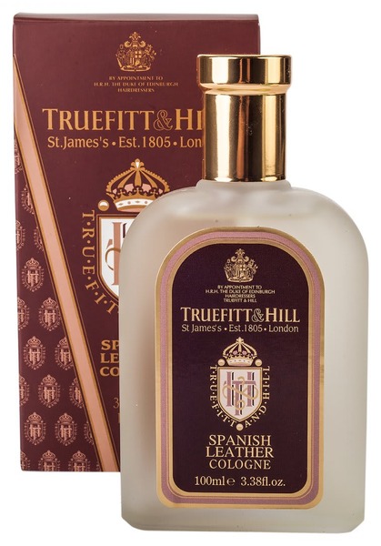 Truefitt and Hill Spanish Leather Cologne flaske