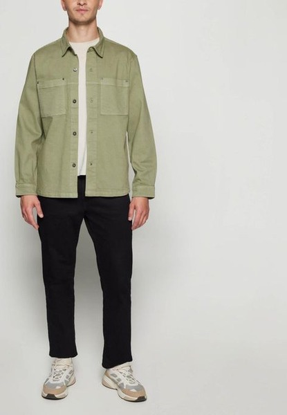 Signal GriffSi Twill overshirt i oil green