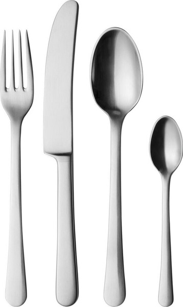 Georg Jensen Copenhagen bestiksæt 16 dele i mat rustfrit stål