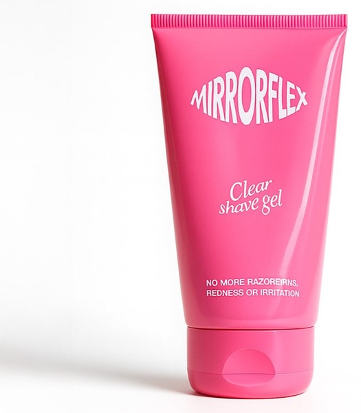 Mirrorflex klar transparent barbergel 150 ml