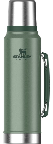 Stanley Classic Legendary Bottle 1,0 liter i hammertone green