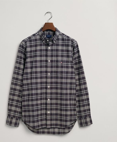 GANT mørkternet Oxford-skjorte i evening blue til mænd