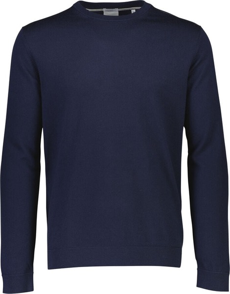 Lindbergh navy merinotrøje i comfort fit