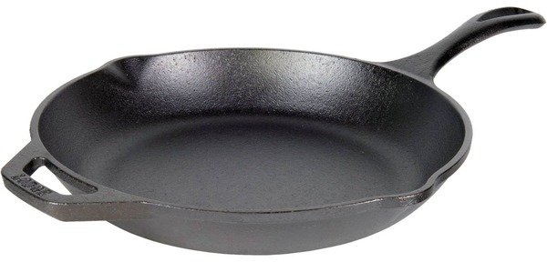 Lodge Chef Collection stegepande 25,4 cm i sort støbejern