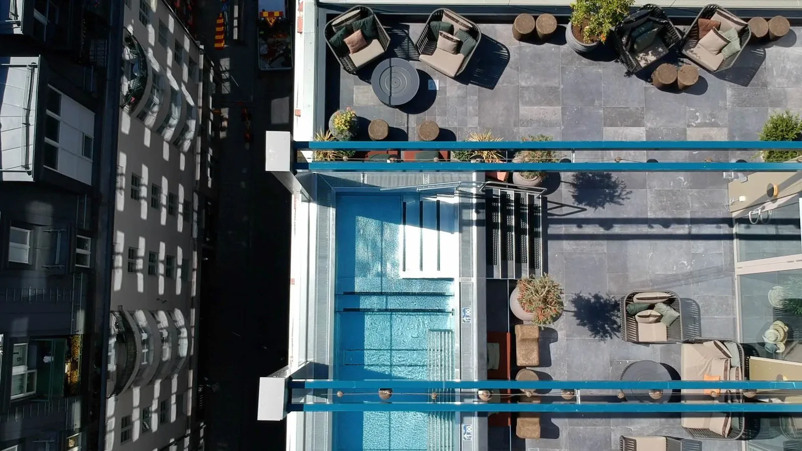 The Nest pool på Downtown Camper by Scandic i Stockholm