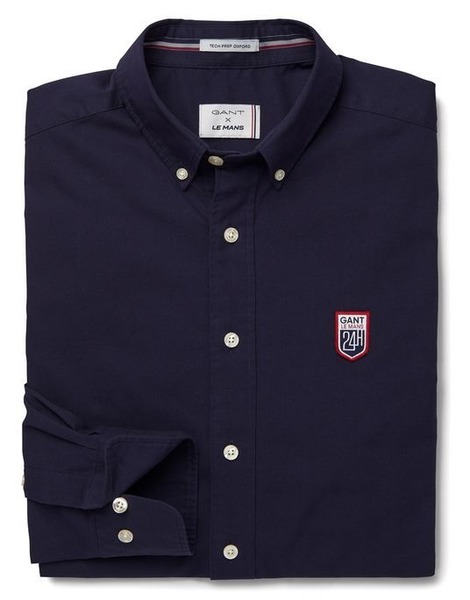 GANT Tech Prep Oxford button-down i evening blue til mænd