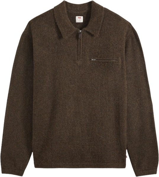 Brun halfziptrøje fra Levi's