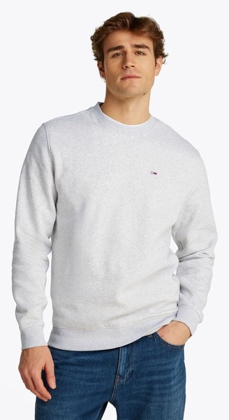 Tommy Hilfiger TJM REG S FLAG CREW i silver grey heather