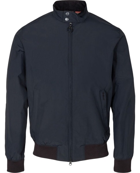 Sort Barbour Royston Harrington-jakke til mænd