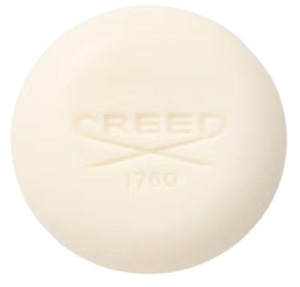 Rund hvid Creed Aventus Bath Soap på 150 gram