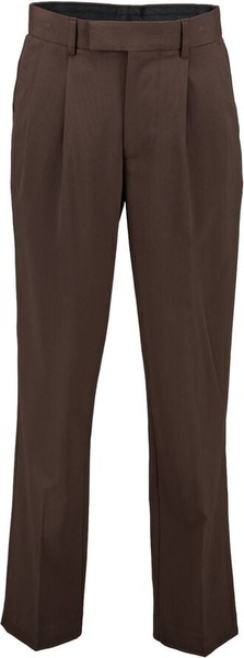 Lindbergh Relaxed Pleated Formal Pants brune bukser til mænd