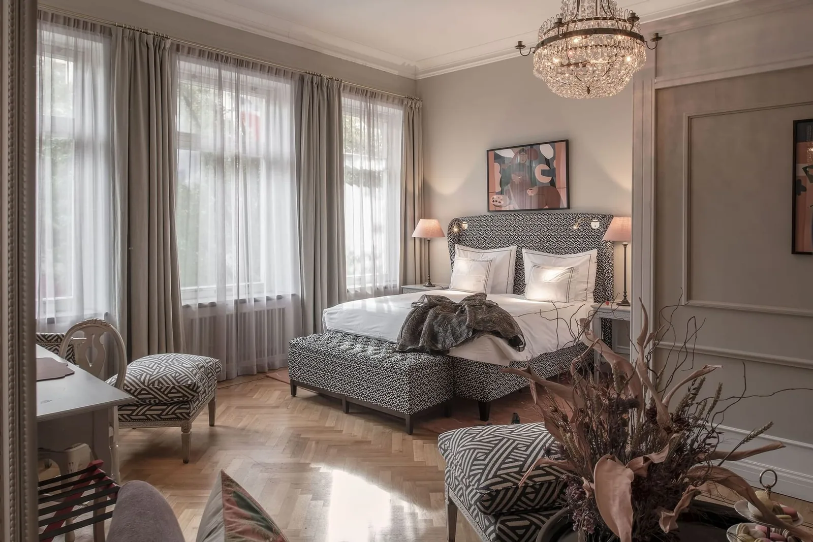 Værelse på The Sparrow Hotel i Stockholm