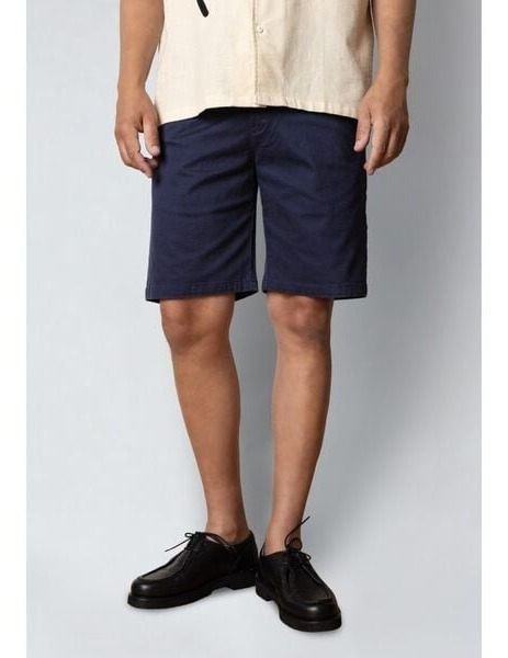 Clean Cut Copenhagen Mitchell Twill Shorts i navy