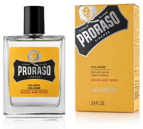 Proraso Cologne Wood and Spice flaske
