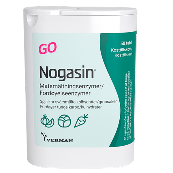 Biosym Nogasin GO 50 tyggetabletter