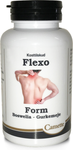 Camette Flexo Form Boswelia Gurkemeje 120 tabletter