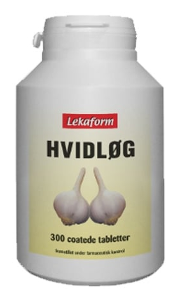 Lekaform Hvidløg 300 coatede tabletter