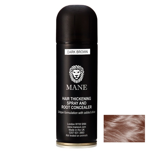 Mane Hair Thickening Spray Mørkbrun 200 ml