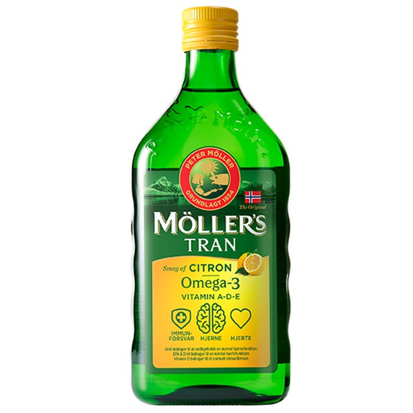 Møllers Tran Med Citron, 500 ml