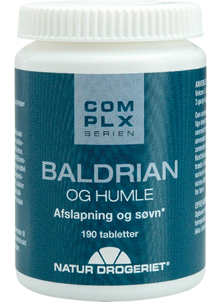 Natur Drogeriet Baldrian-Humle 190 tabletter