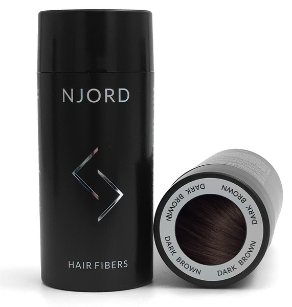 Njord Hair Fibers Dark Brown 23 g hårfibre