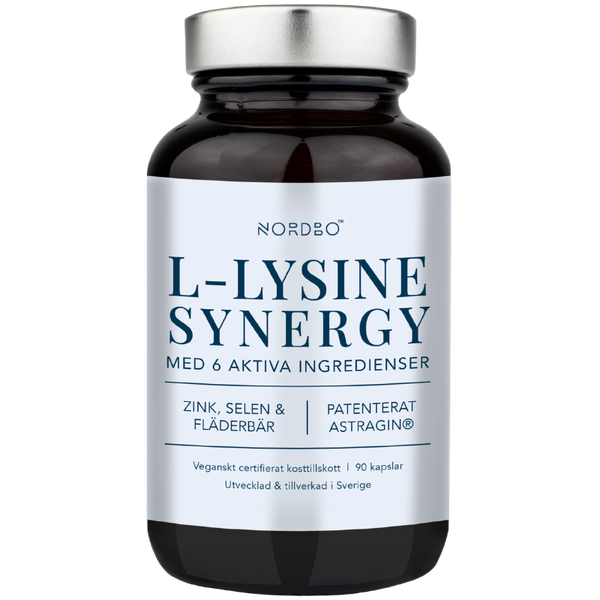 Nordbo L-Lysine Synergy 90 kapsler