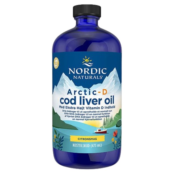 Nordic Naturals Arctic-D Cod Liver Oil, 473 ml
