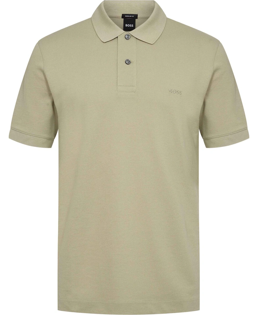 BOSS Pallas polo i Dark Beige