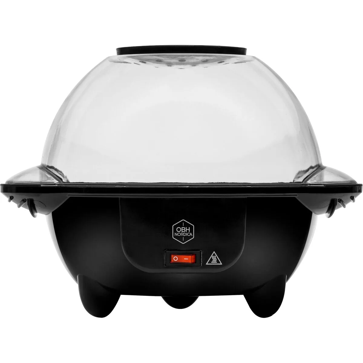 OBH Nordica Big Popper popcornmaskine med transparent serveringslåg