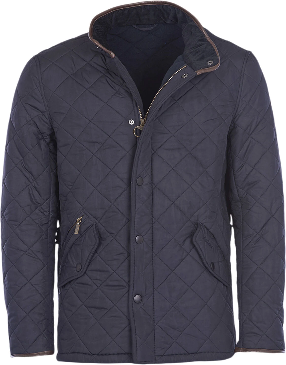 Barbour Powell quiltet jakke i navy