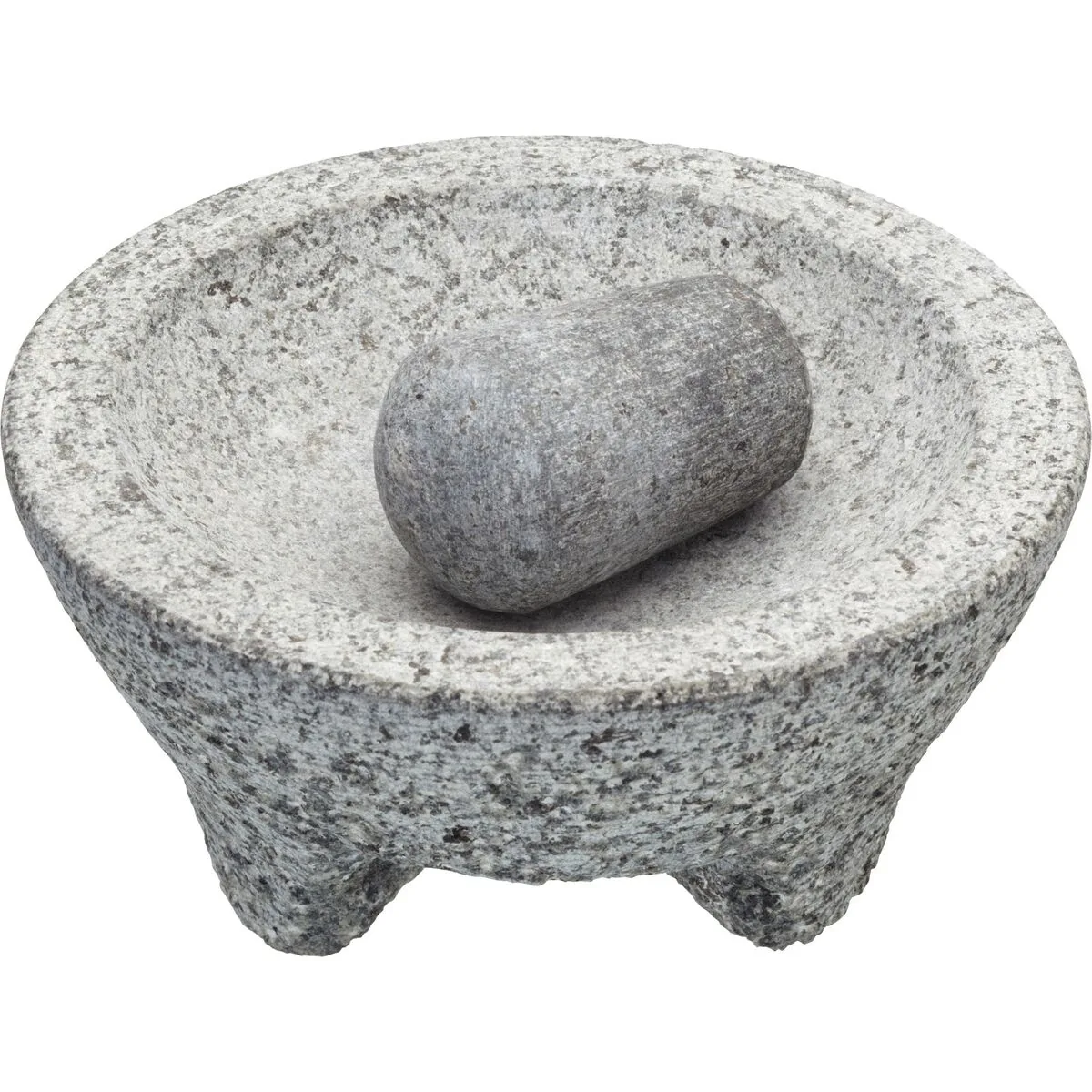 KitchenCraft World of Flavours granitmorter med støder i 20 centimeters størrelse