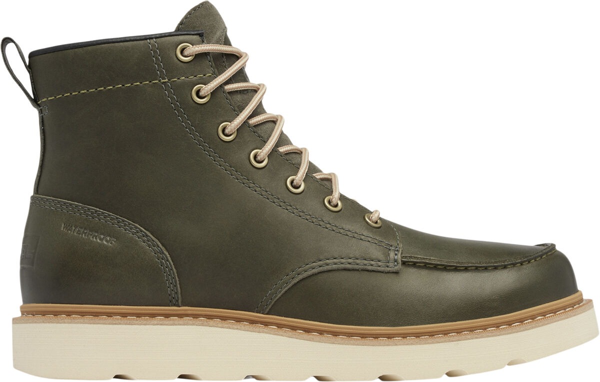 Grønbrune Sorel Slabtown 62 Moc waterproof-støvler