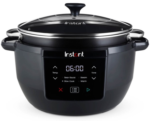 Instant Superior Slow Cooker 7 liter med glaslåg og digital betjening