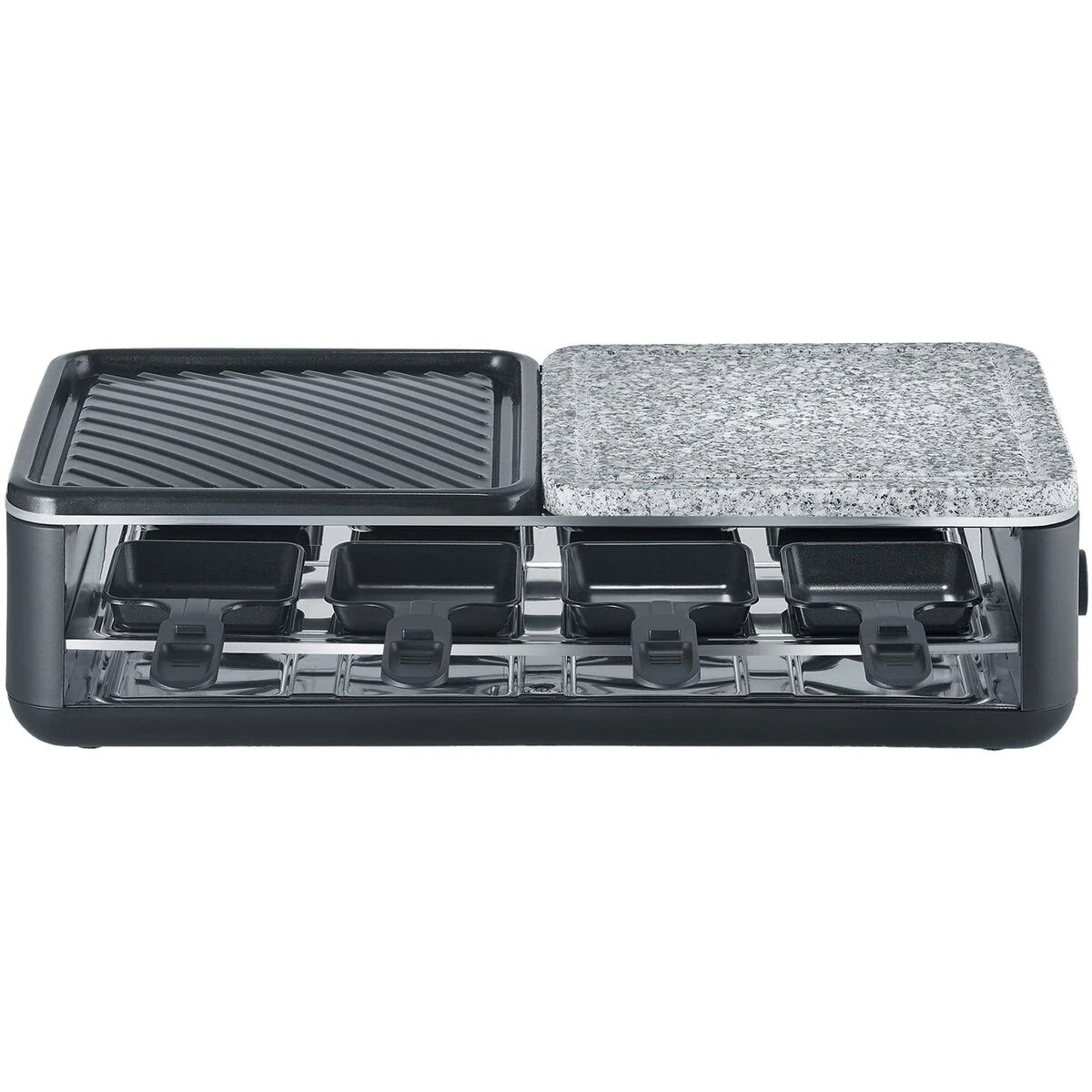 Severin RG 2366 raclette med natursten og keramisk grillplade
