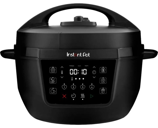 Instant XL Multicooker 7,1 liter i bred sort udførelse med digitalt panel