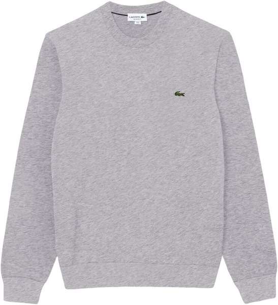 Grå Lacoste crewneck med bomuld