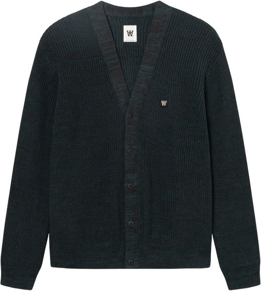 Mørkegrøn Wood Wood WWHalum cardigan