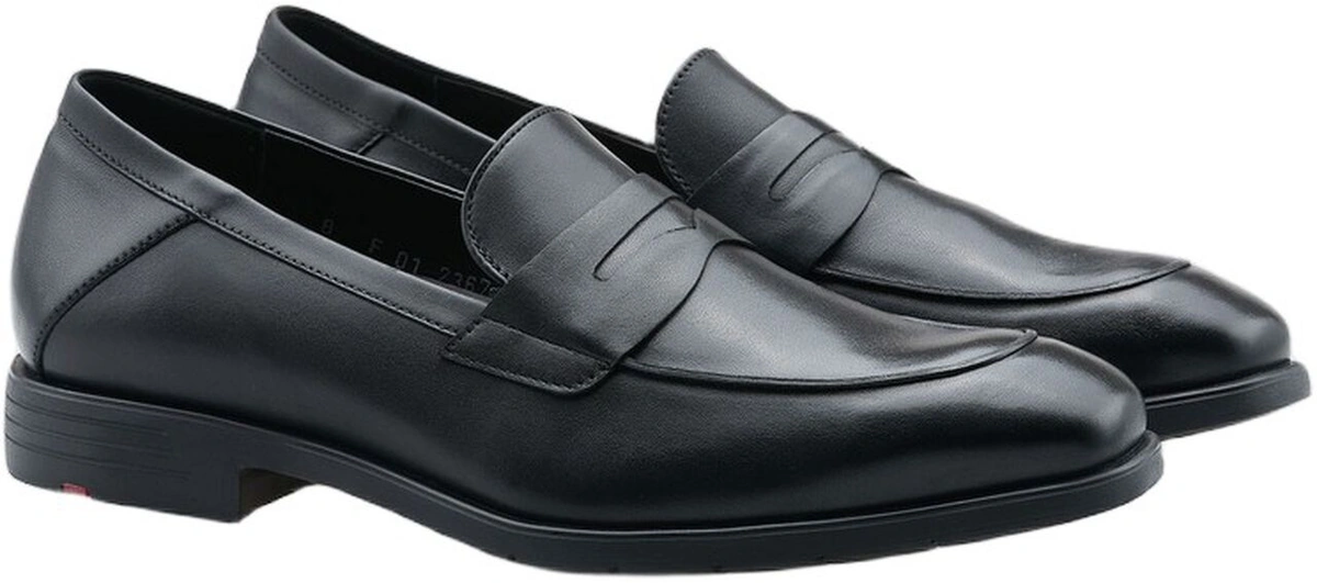 Sorte Lloyd EEZY 240 læderloafers