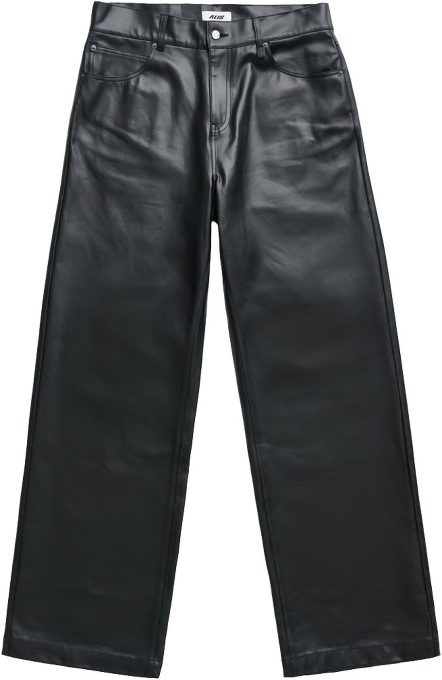 Glossy sorte ALIS BAM wide fit jeans