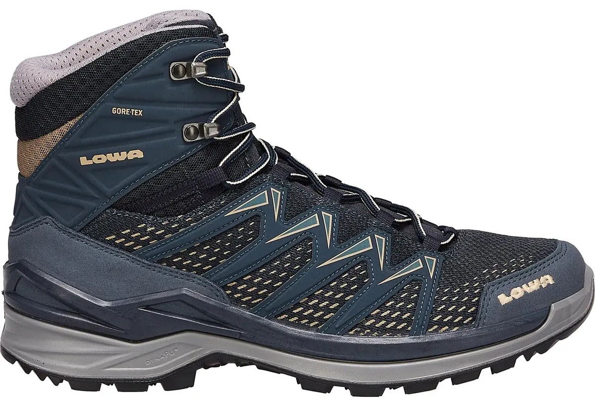 Blå Lowa Innox Pro GORE-TEX-vandrestøvler