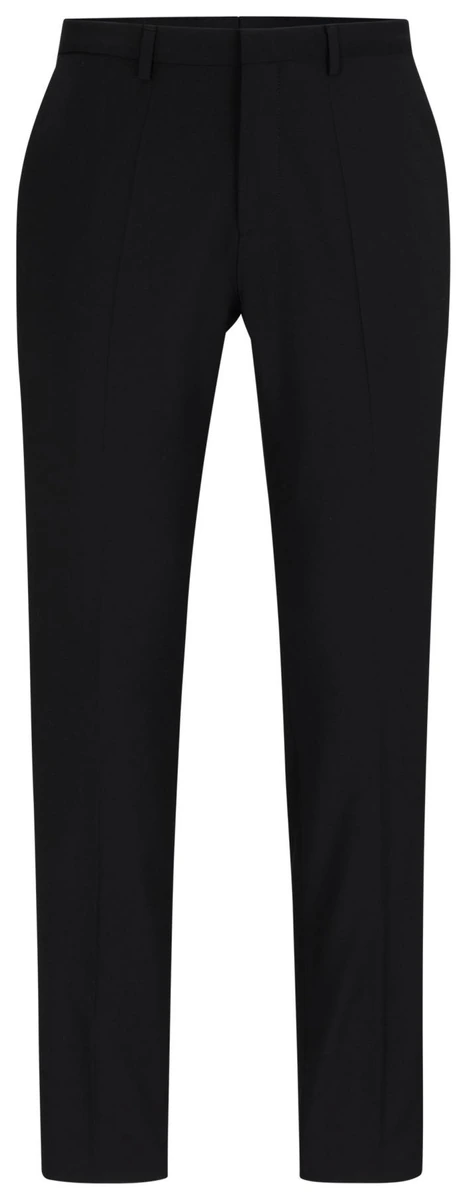 HUGO HestenM204X sorte ekstra slim habitbukser
