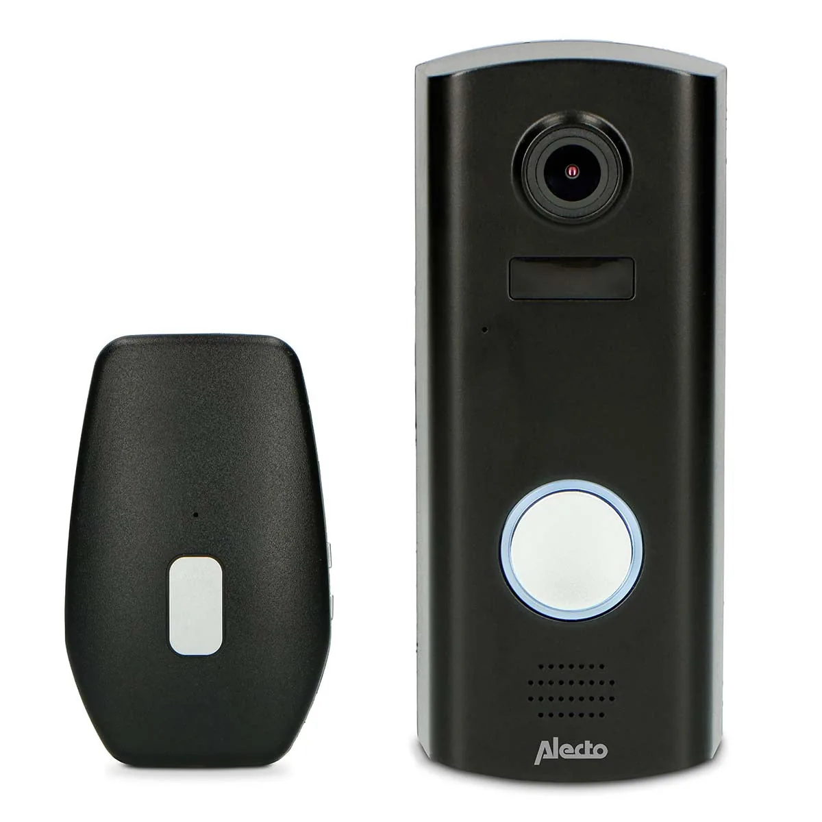 Alecto DVC600IP batteridrevet video-dørklokke med indendørs klokke