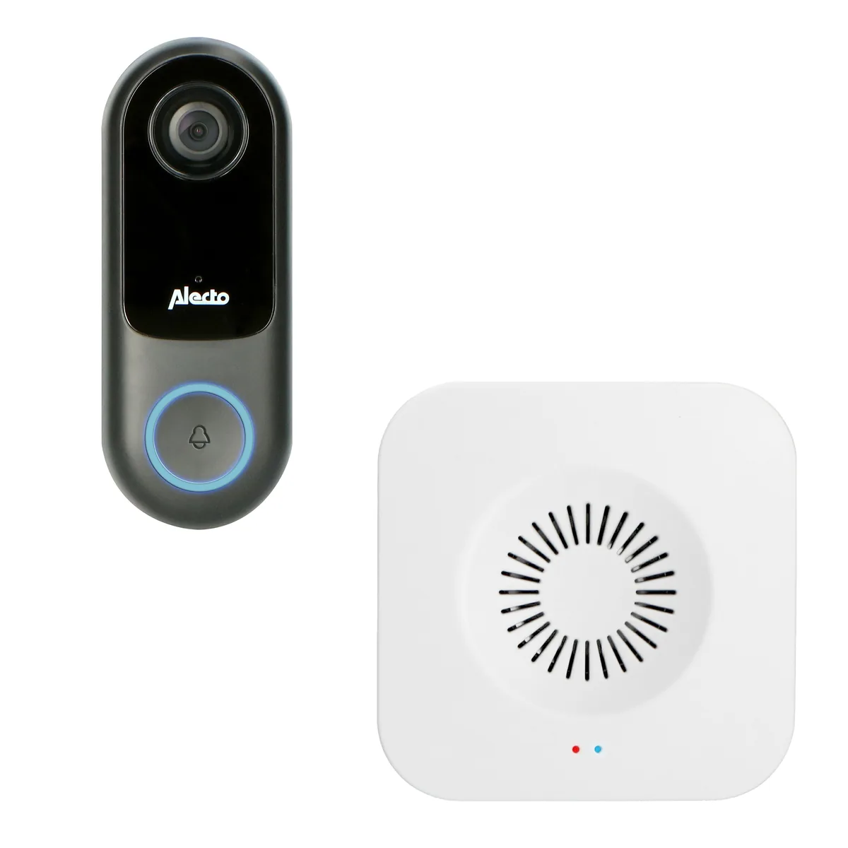 Alecto SMART-RING SET video-dørklokke med indendørs klokkespil