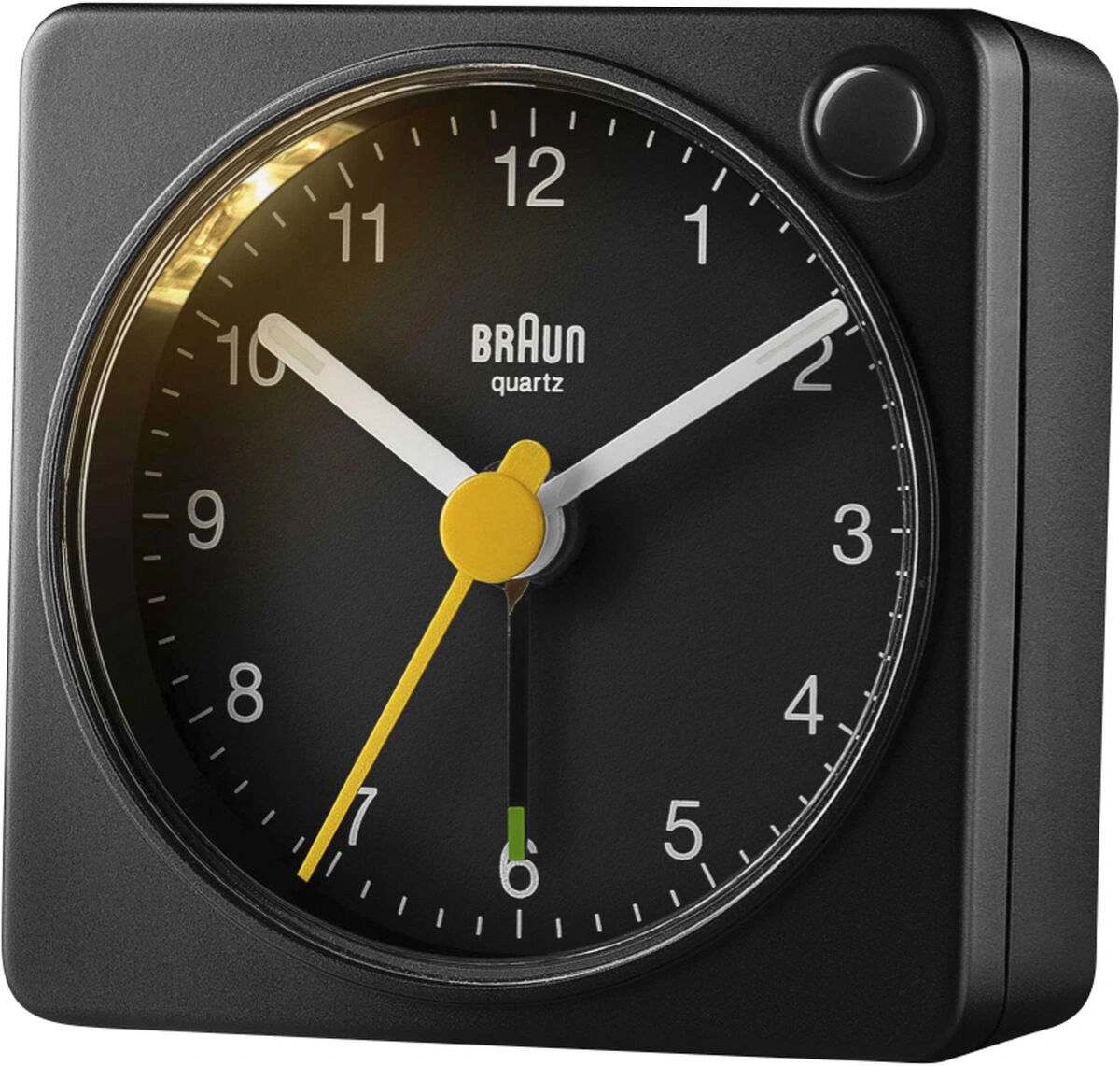 Braun BC02XB analogt vækkeur i sort